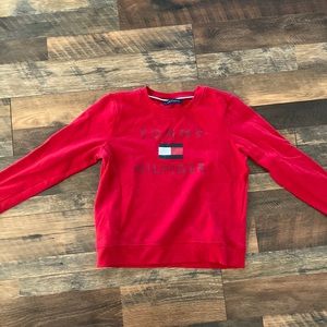 Women’s Red Tommy Hilfiger Sweatshirt